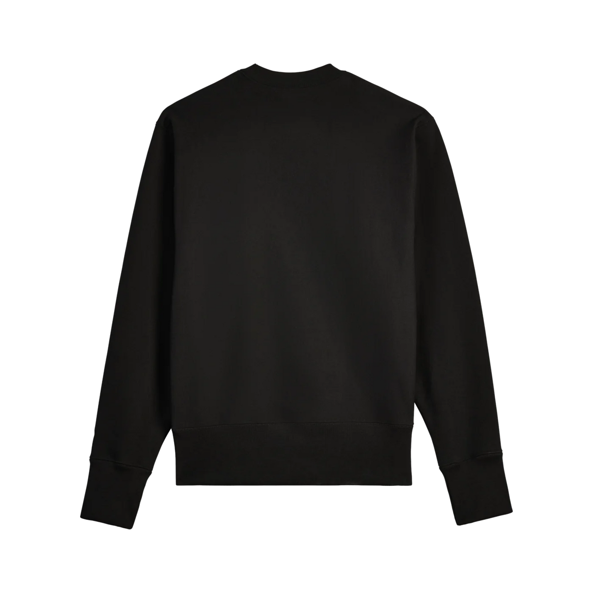 A black crewneck sweater with the words “Hot commodity” written on its chest.